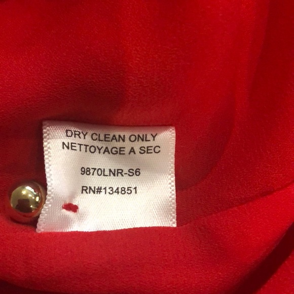 Leyden Red Dress - Picture 8 of 8